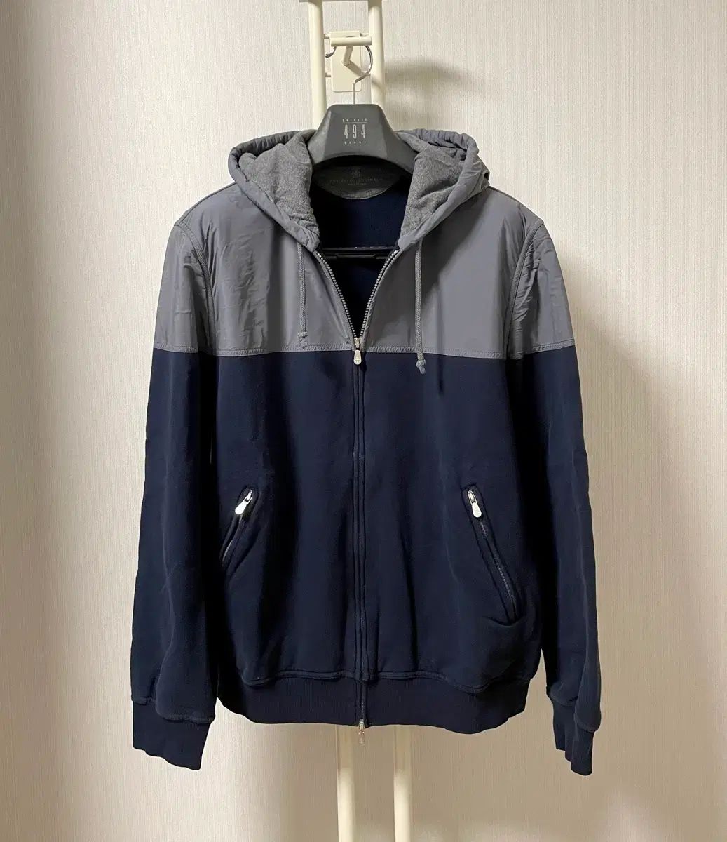 ブルネロクチネリ ジップアップ フーディー ジャケット (XL) - メルカリ