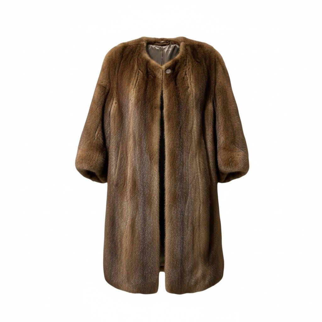 Deuxieme Classe ドゥーズィエムクラス Mink Coat ミンクコート レディース ブラウン M