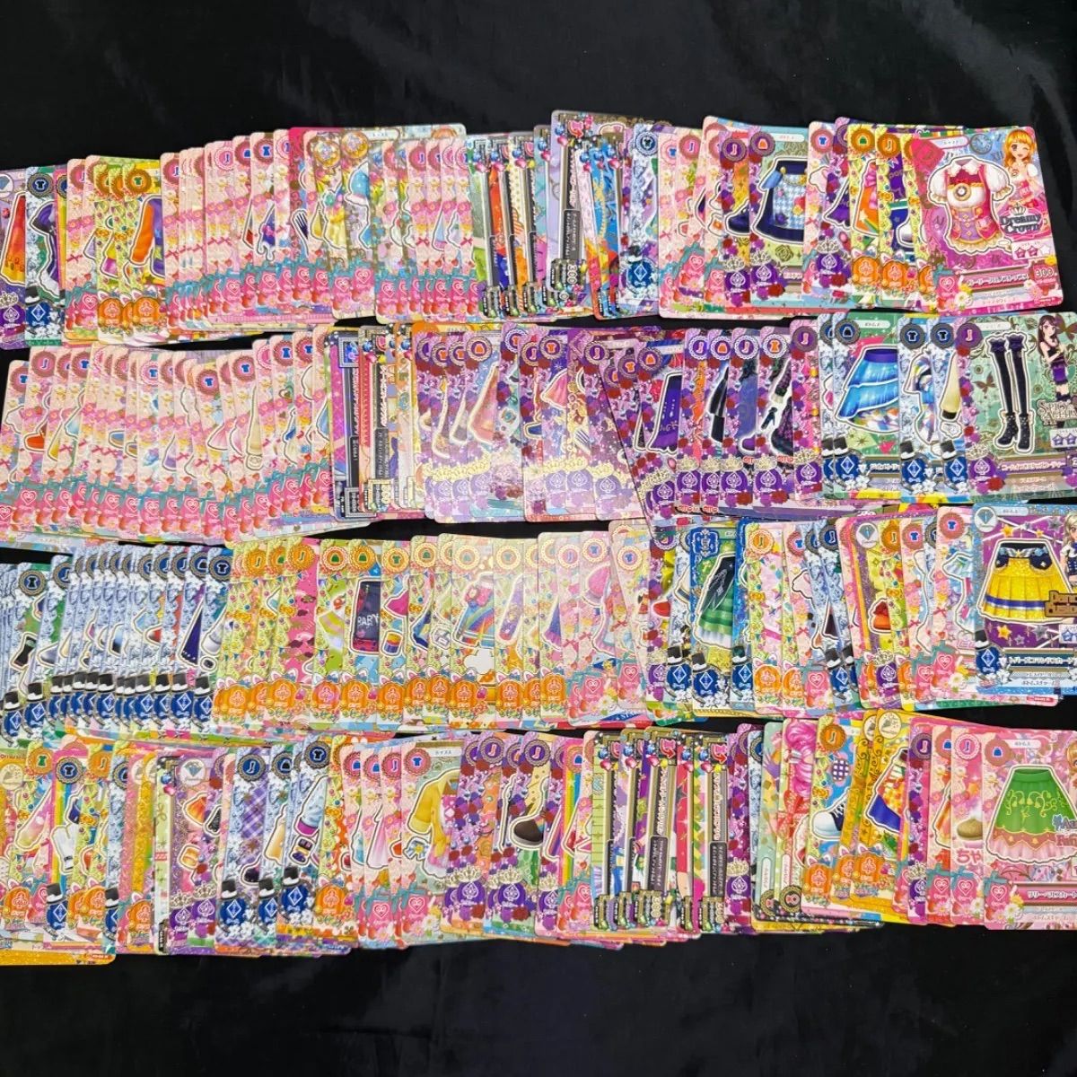 アイカツ カード 星宮いちご 霧矢あおい 紫吹蘭 有栖川おとめ 藤堂