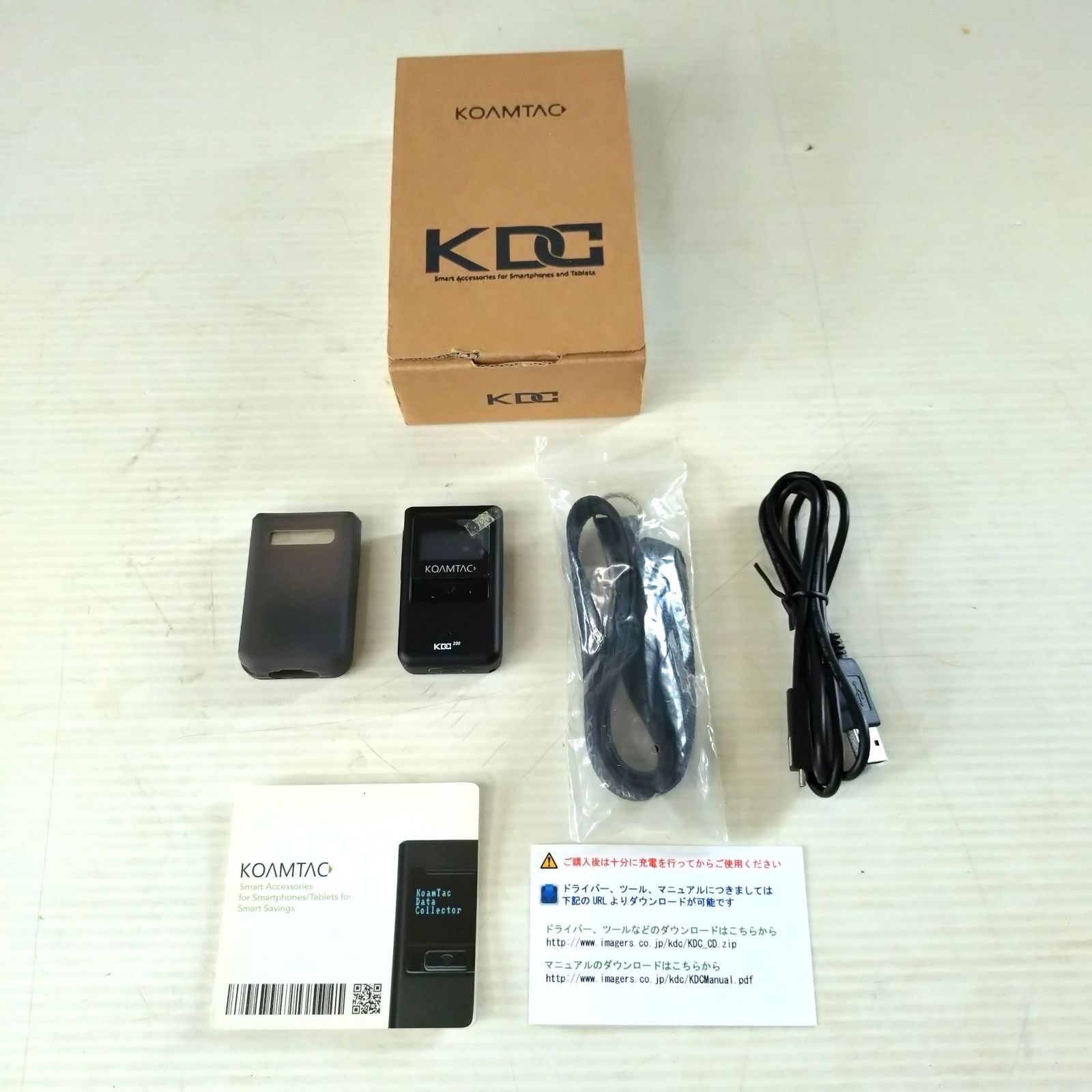 【中古】KoamTac KDC200M バーコードリーダー KOAMTAC KDC200M バーコードリーダー 美品 - メルカリ