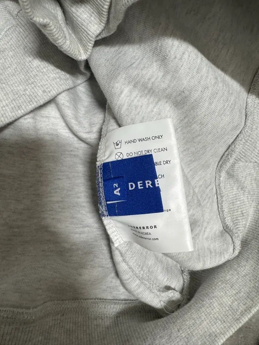 ADER ERROR アーダーエラー ツインハート スウェット オートミール a2