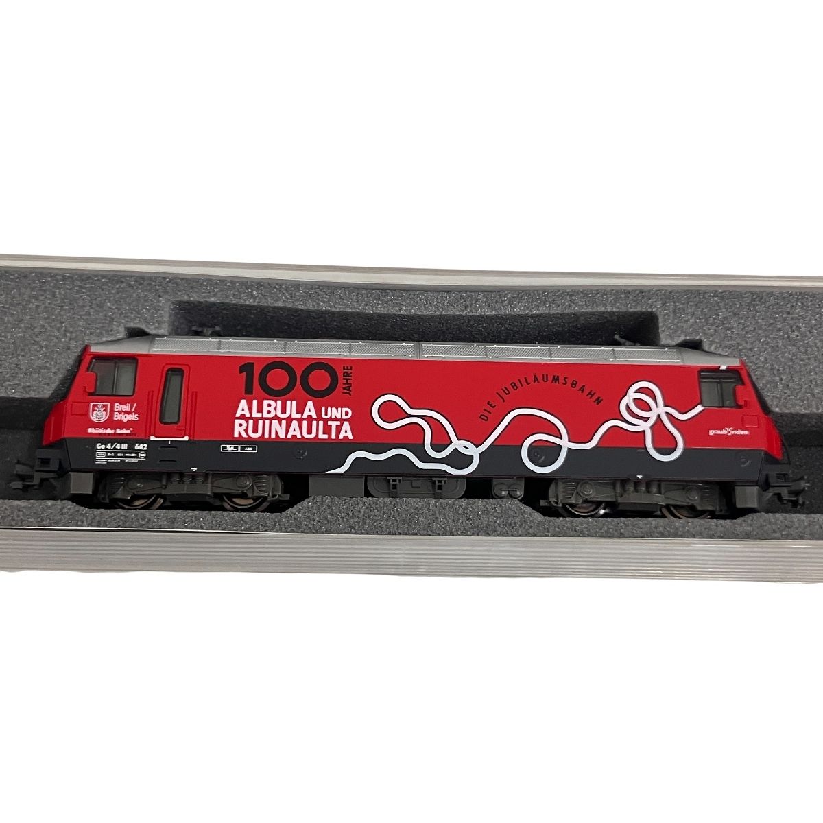 KATO 3101 アルプスの機関車Ge 4|4 III アルブラ線100周年ラッピング 良好