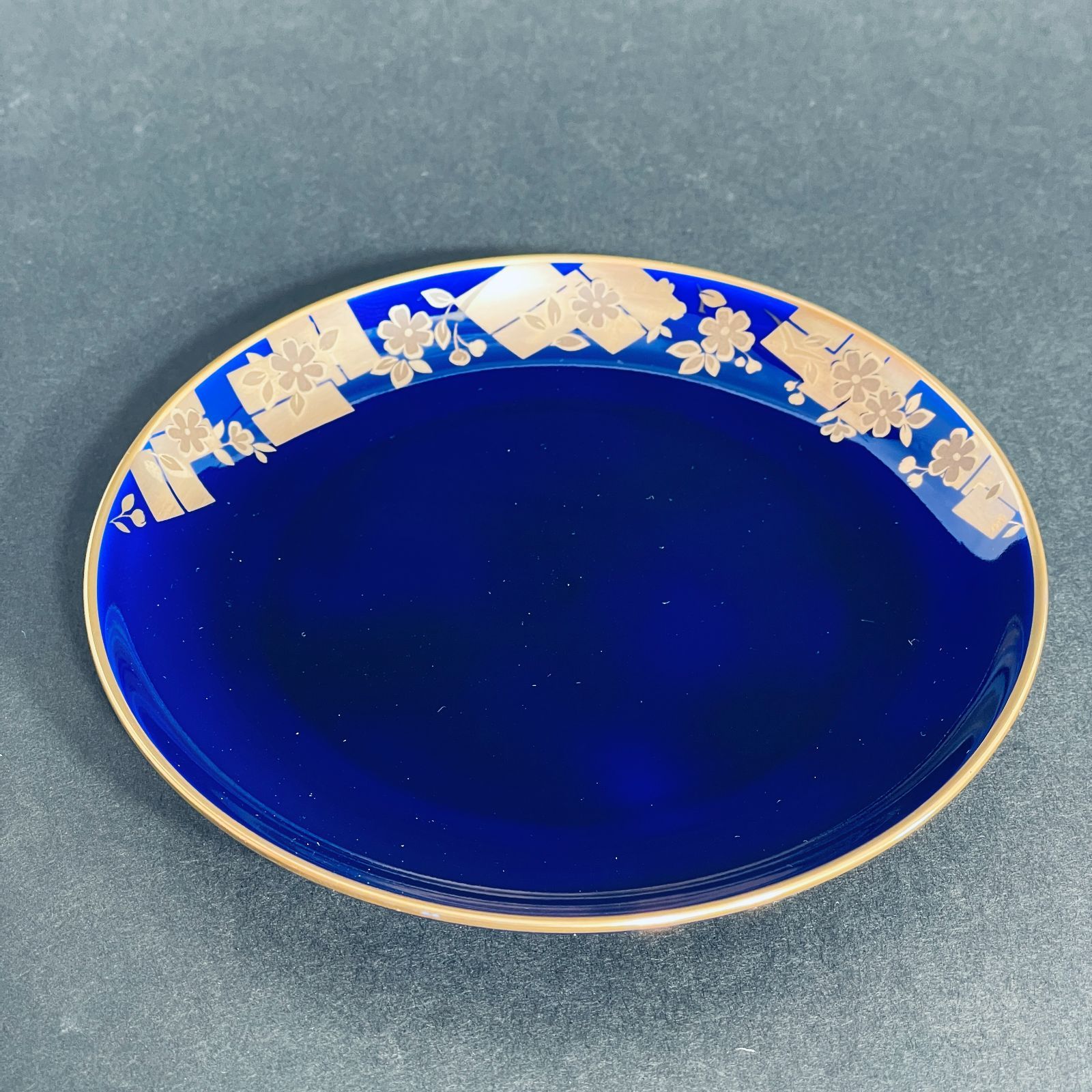 ノリタケ 瑠璃金彩 小皿揃 2枚セット 手塩皿 乃りたけ - メルカリ