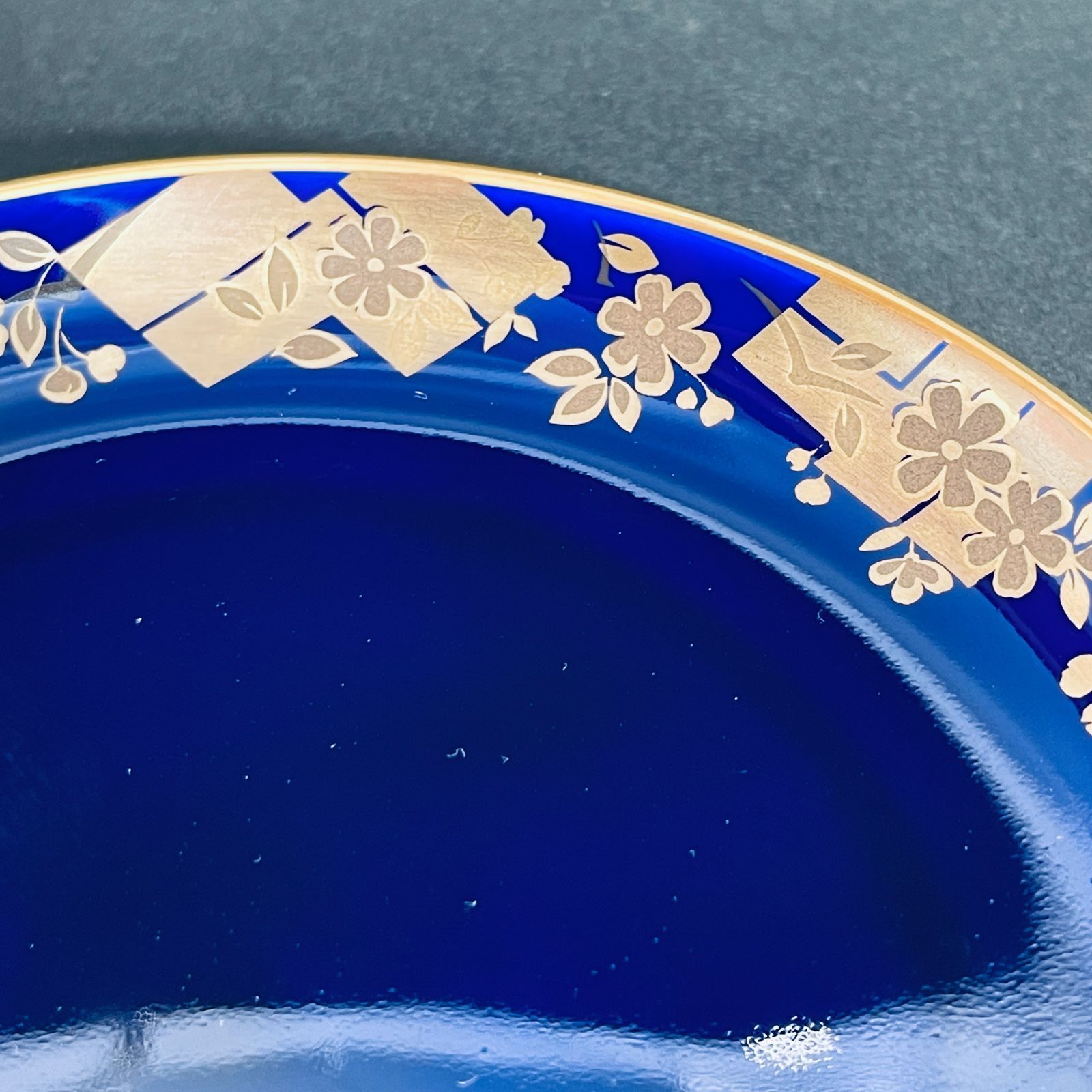 ノリタケ 瑠璃金彩 小皿揃 2枚セット 手塩皿 乃りたけ - メルカリ