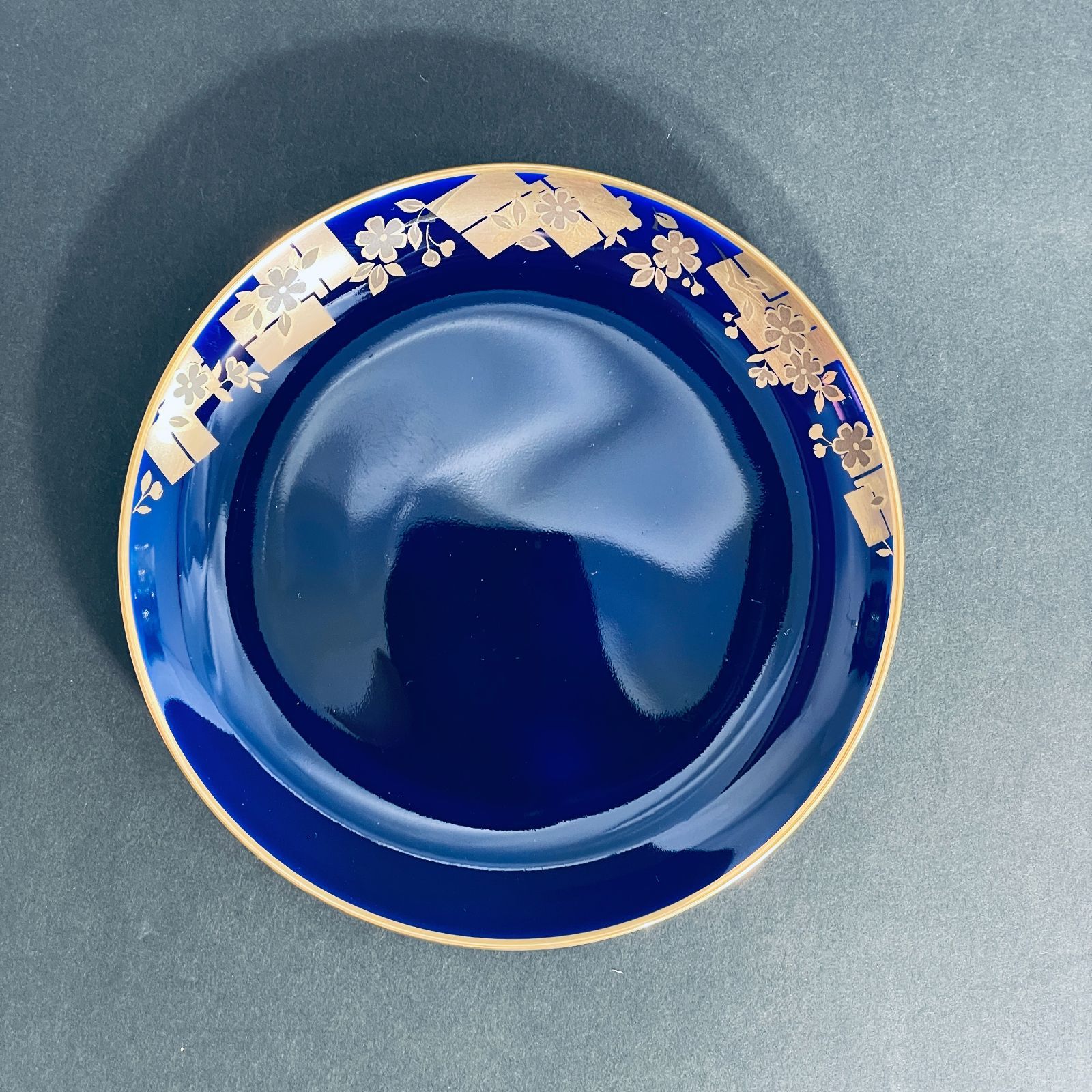 ノリタケ 瑠璃金彩 小皿揃 2枚セット 手塩皿 乃りたけ - メルカリ
