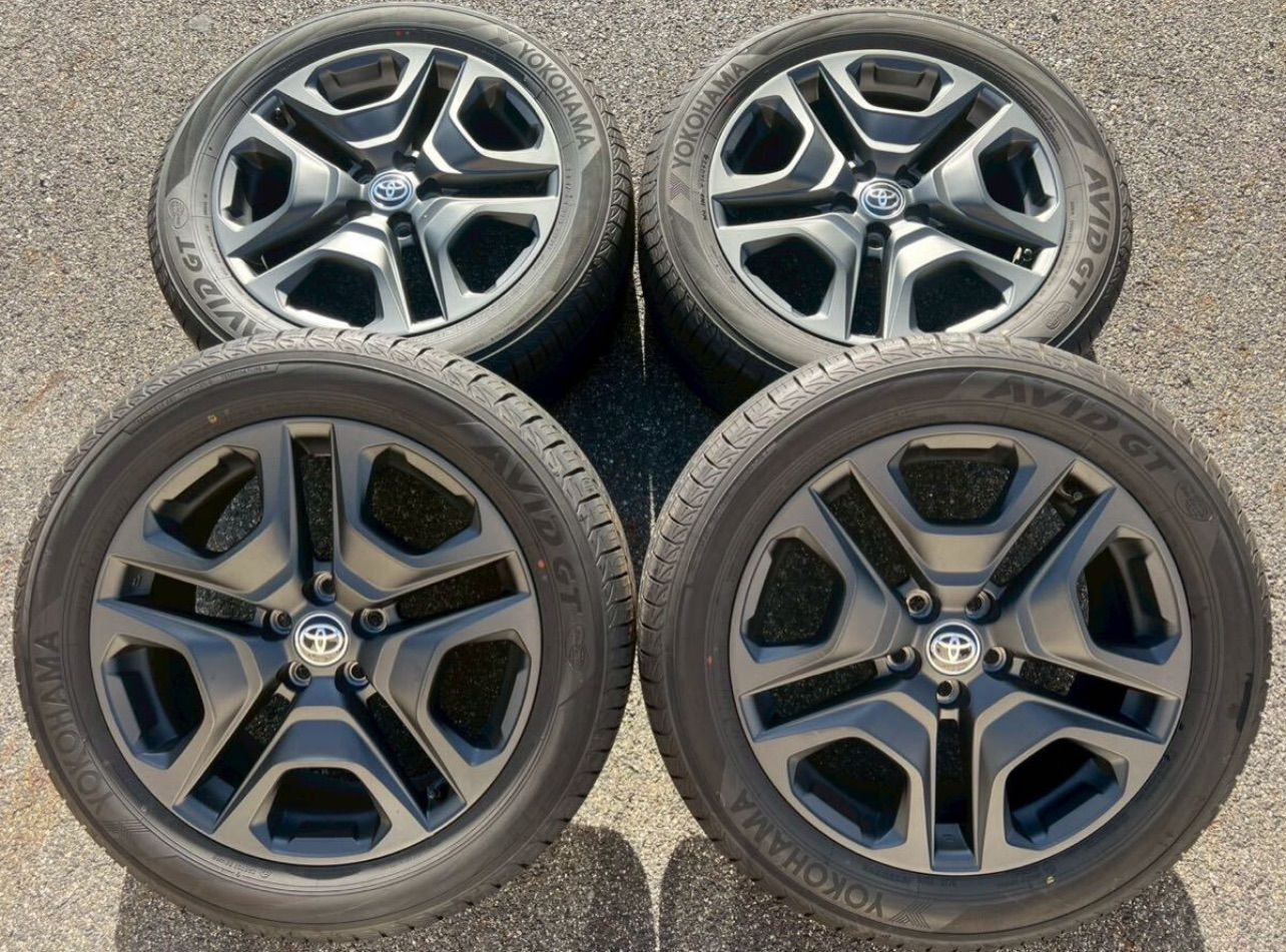 2511-126-4 2024年製 新車外し 新色 マットグレー RAV4 純正 ホイール 