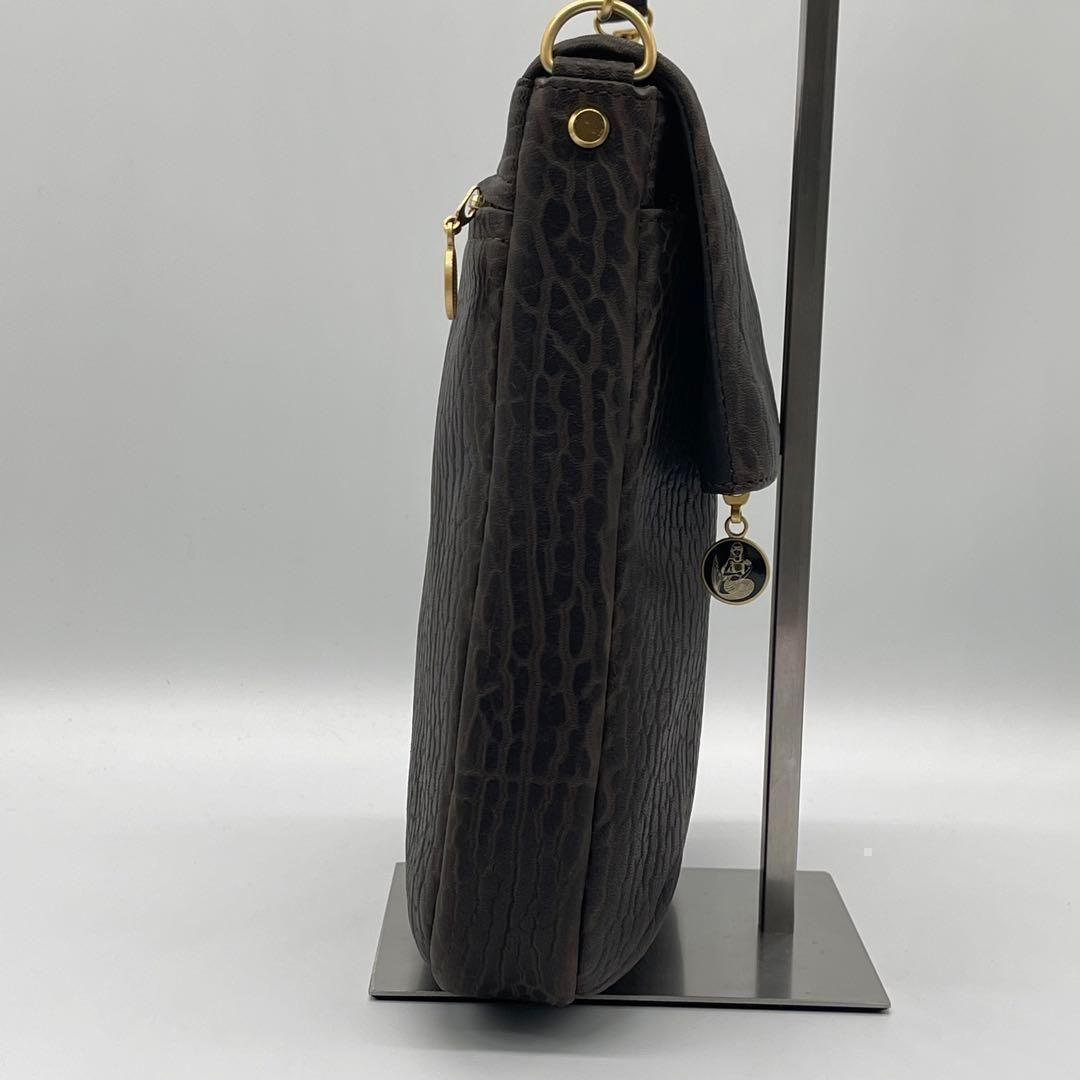 レディース 【美品】seal アザラシ 海豹 シールスキン ハンドバッグ 