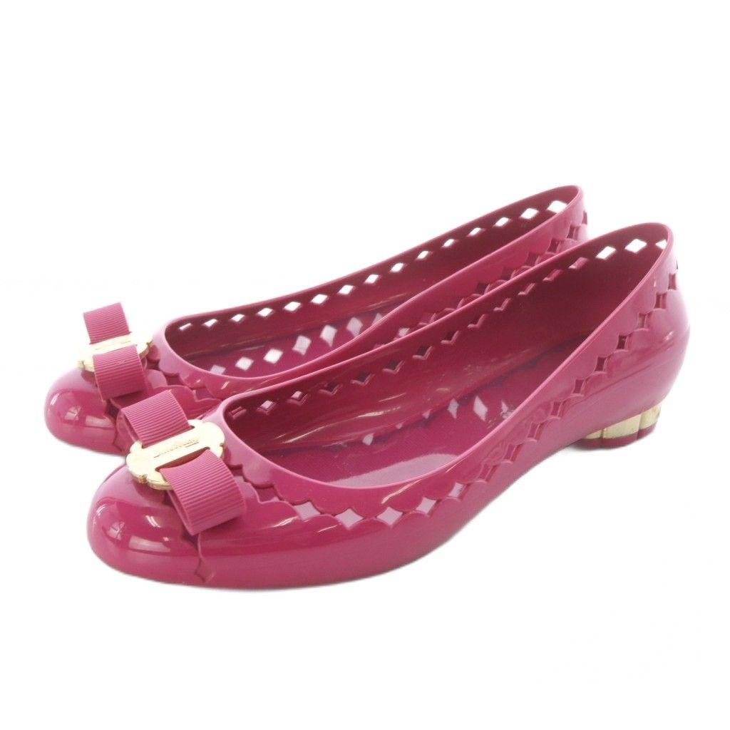 サルヴァトーレフェラガモ Salvatore Ferragamo パンプス 5 ピンク