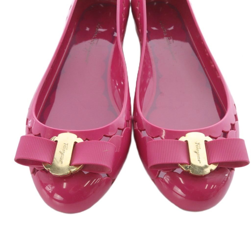 サルヴァトーレフェラガモ Salvatore Ferragamo パンプス 5 ピンク