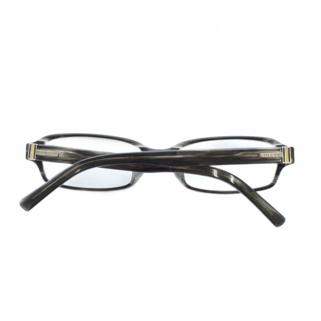 グッチ GUCCI 眼鏡 メガネ 度入り セルフレーム スクエア ロゴ 52 16-138 黒 ブラック GG-9036 J XZ GY 18