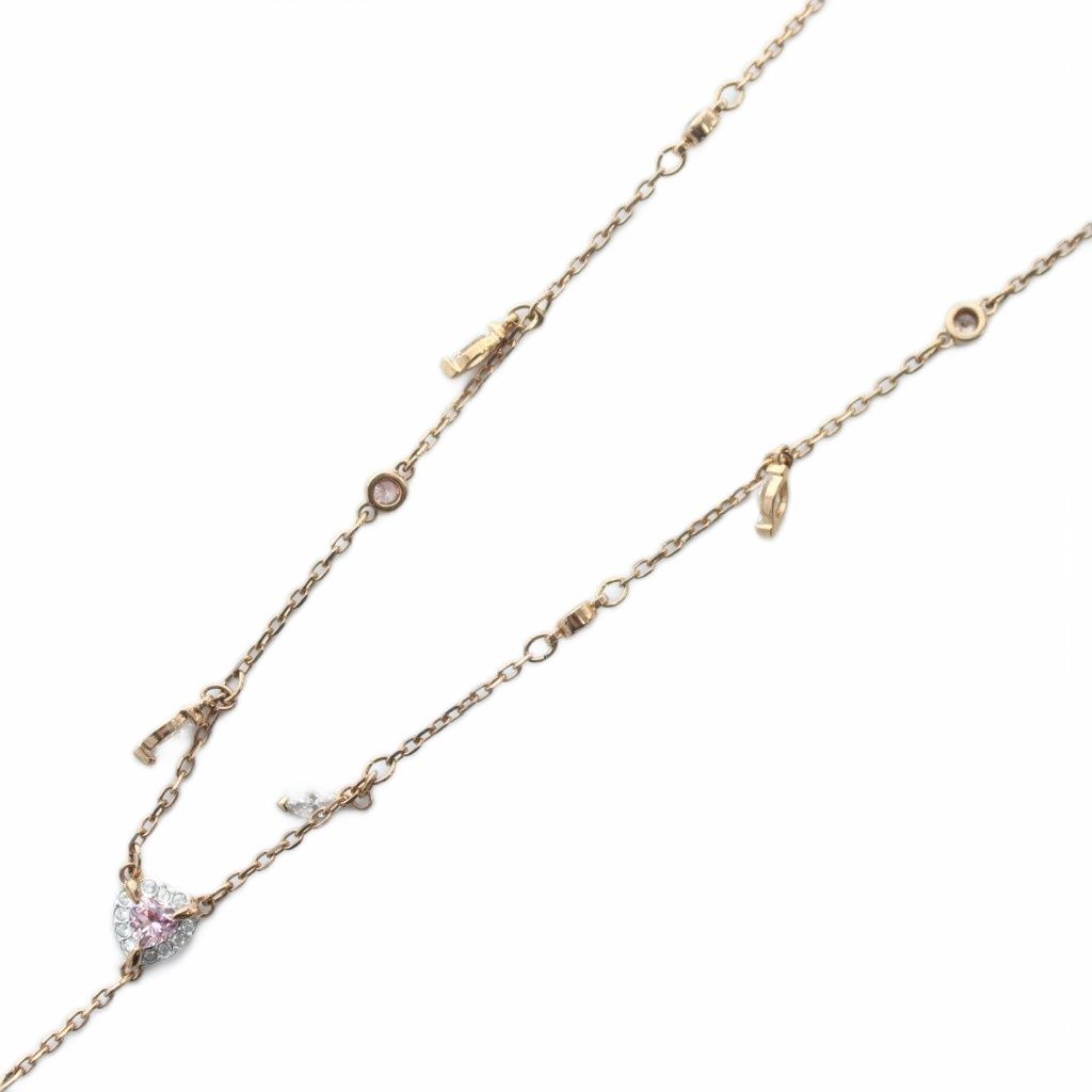 スワロフスキー SWAROVSKI 小売 ネックレス ロング チェーン ロゴ