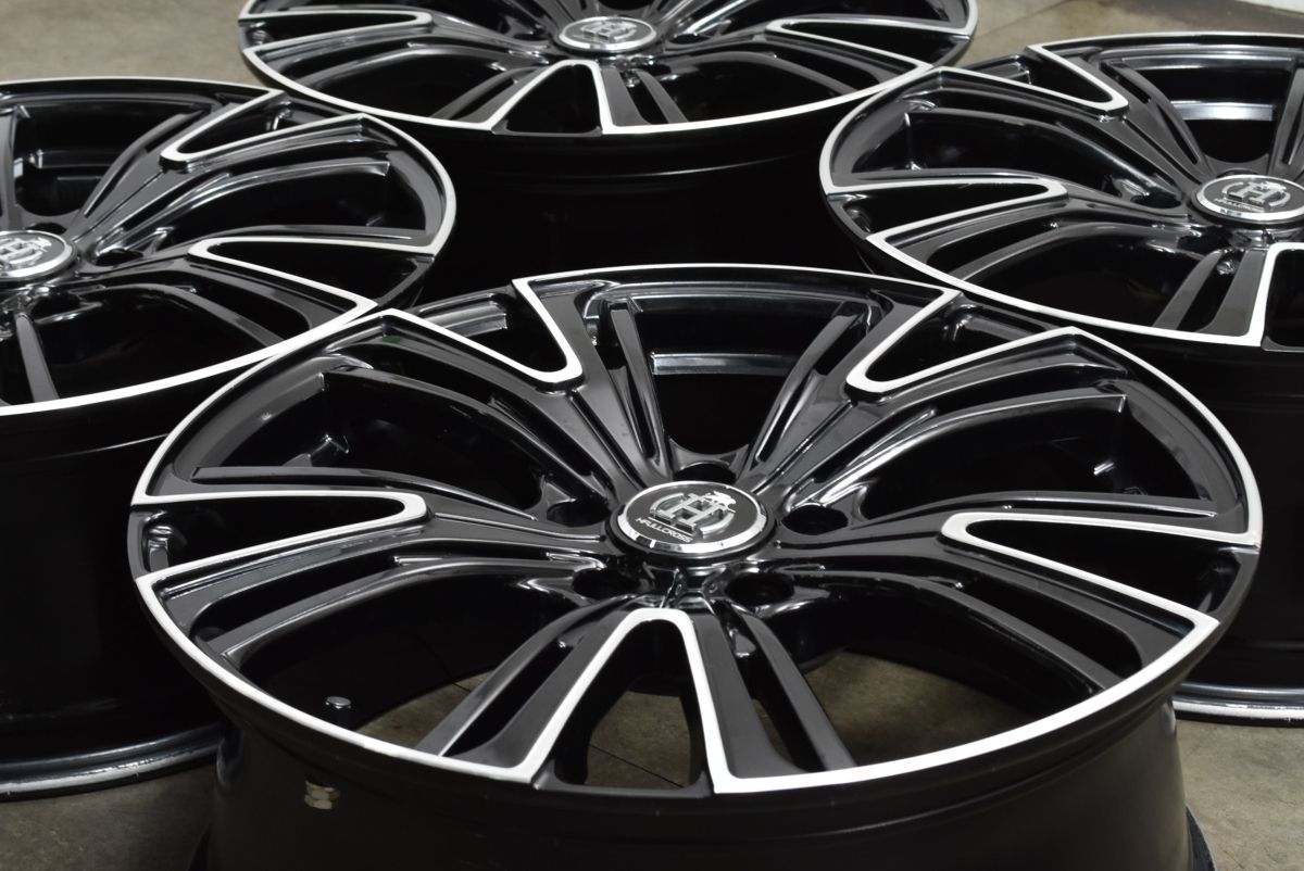 RAYS フルクロス スリーカーズ Q 5 18 in 7 J 45 PCD 114 3 4本 WR V カローラクロス エクストレイル CX SK SL フォレスター