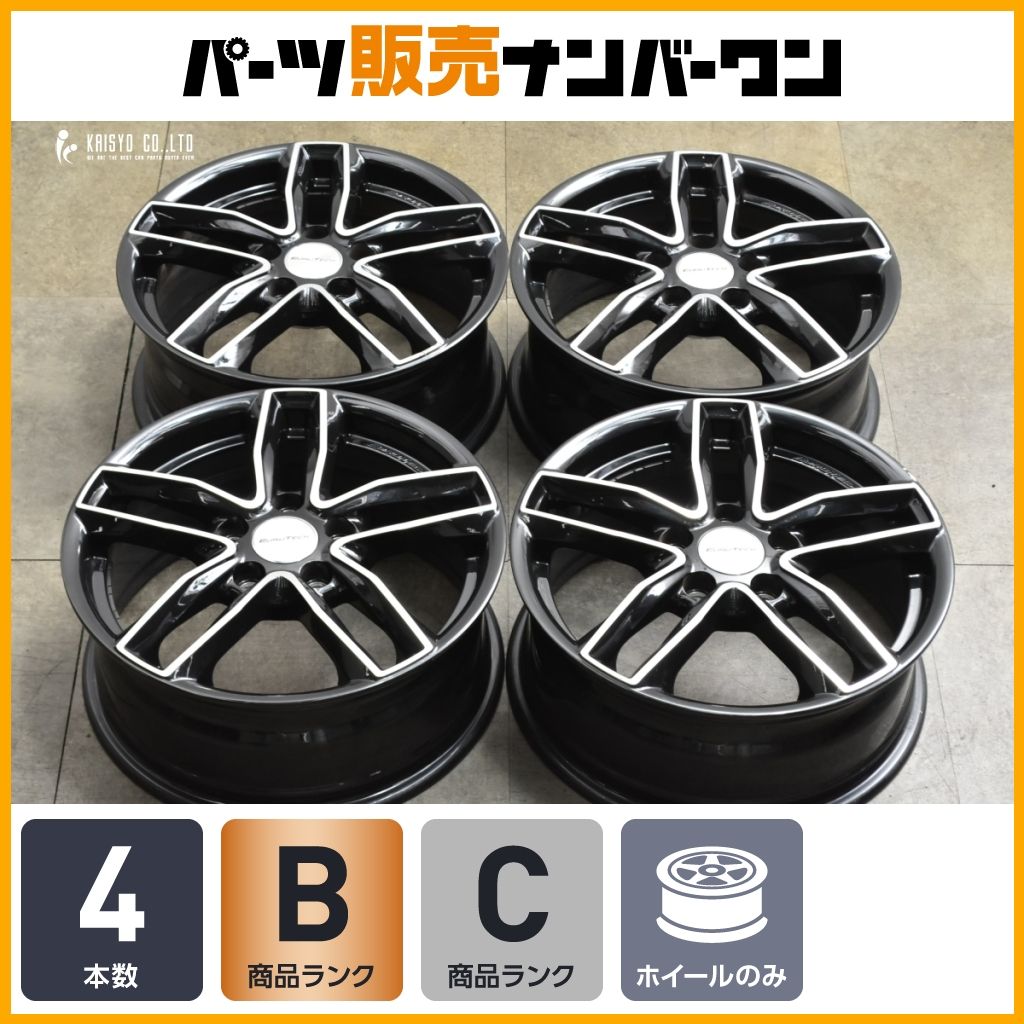 スタッドレス用等に ユーロテック ガヤ5 16 in 6 5 J 48 PCD 112 ハブ径57 1ｍｍ 球面座 13Ｒ 4本 フォルクスワーゲン T Roc ゴルフ