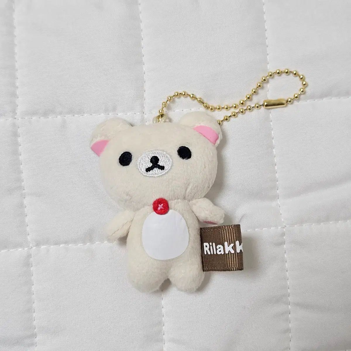 コリラックマ ストラップ キーホルダー ぬいぐるみ 正規品 - メルカリ