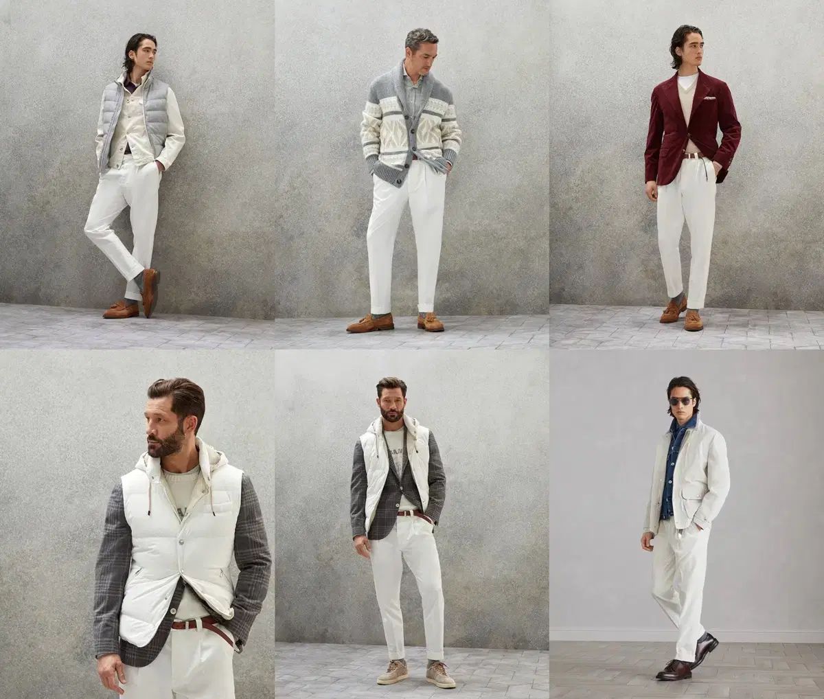 ブルネロクチネリ 白 チノ パンツ (48) - メルカリ