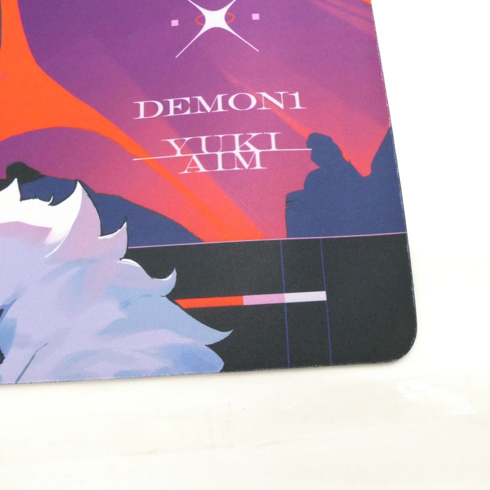  YukiAim ユキエイム ×DEMON 1 マウスパット PC 布 HD 211 マウスパッド マウス トラックボール