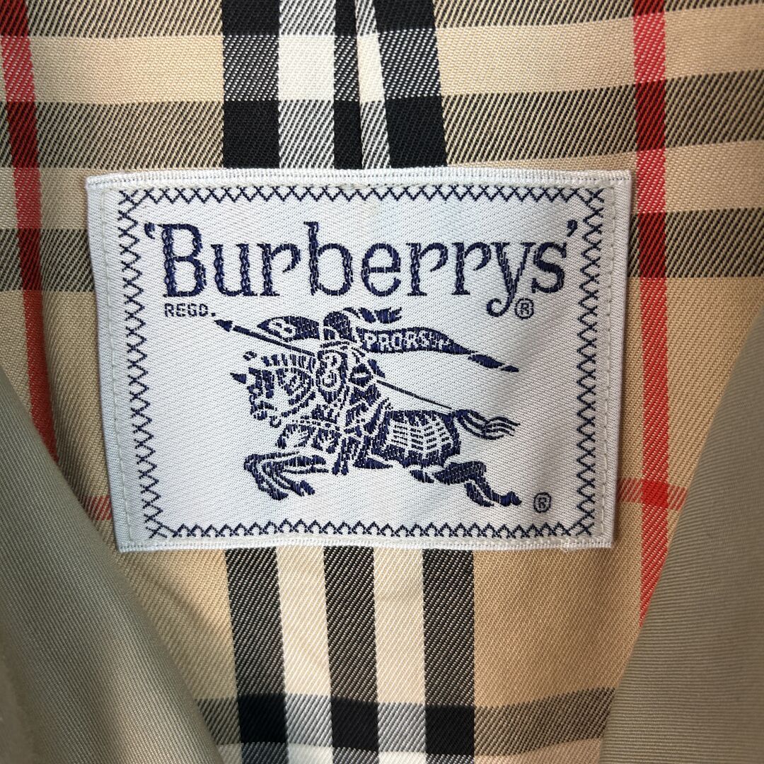 Burberrys バーバリー ステンカラーコート ノバチェック ベージュ L