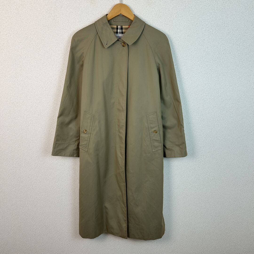 Burberrys バーバリー ステンカラーコート ノバチェック ベージュ L位 Burberrys バーバリー ステンカラーコート ノバチェック ベージュ L