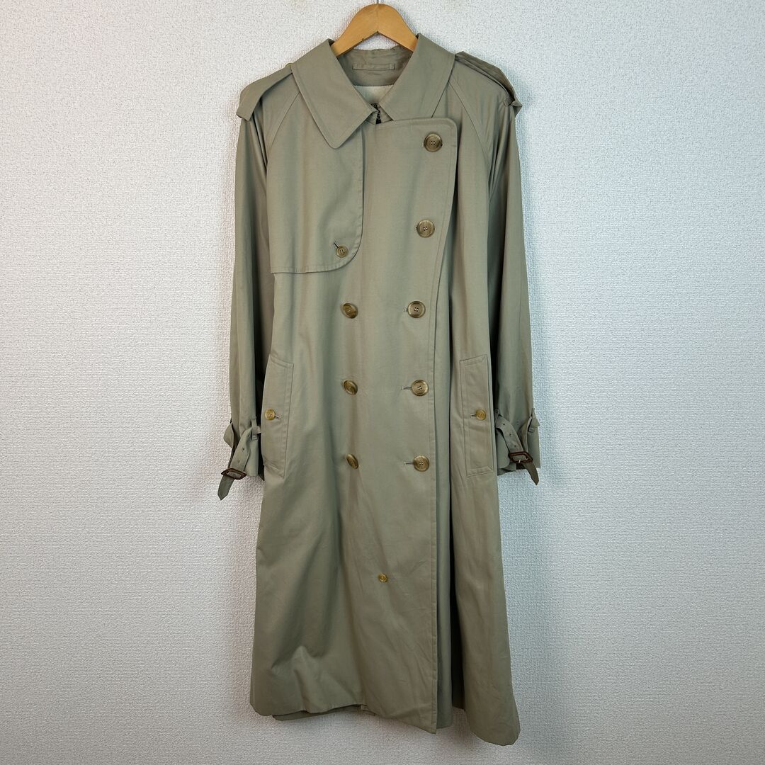 used品　Burberry トレンチコート ダブル ノバチェック ベージュ Burberrys バーバリー トレンチコート ダブル ノバチェック ベージュ L