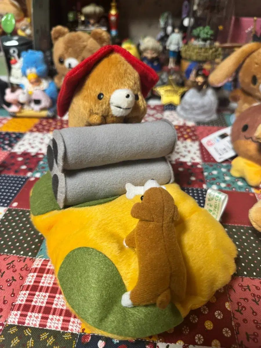 古典 サンエクス コテージ ドッグ ワンルーム ぬいぐるみ