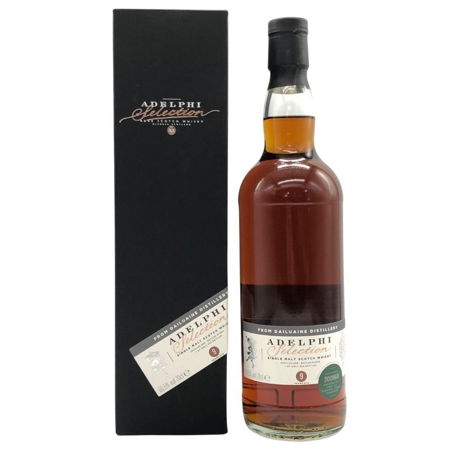 アデルフィ　ダルユーイン 9年56.5度　700ml ダルユーイン 9年 2015-2024 シェリーホグスヘッド - メルカリ