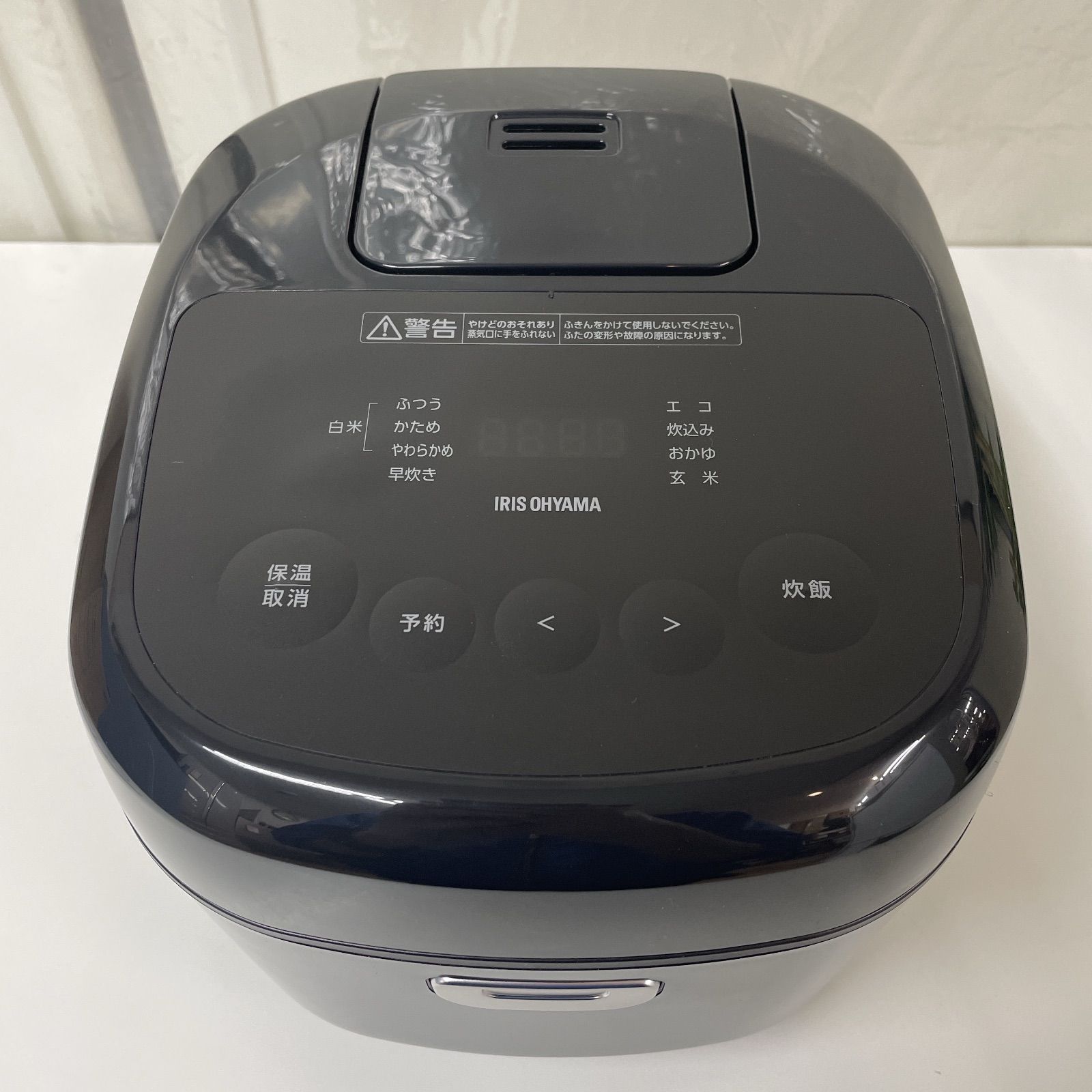 R350 ☀️ 2025年製の未使用品！ アイリスオーヤマ 炊飯ジャー 5.5合炊き RC-BMA50 ブラック⭐ IRIS OHYAMA（アイリスオーヤマ） 炊飯器 5合炊き 5.5合 マイコン
