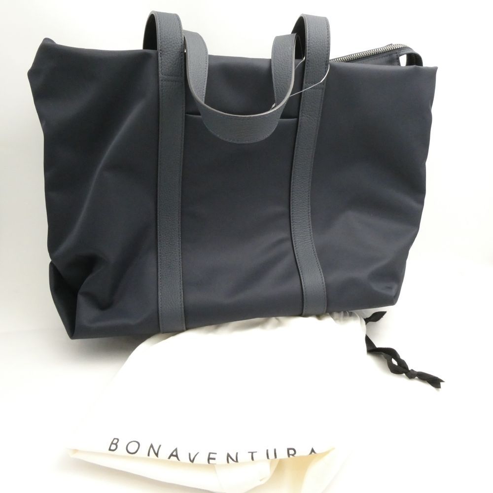 ボナベンチュラ BBNY 1 NAET チェレステ トートバッグ ナイロン L ラージ 鞄 紺 エトープ ビジネス メンズ AU 3766