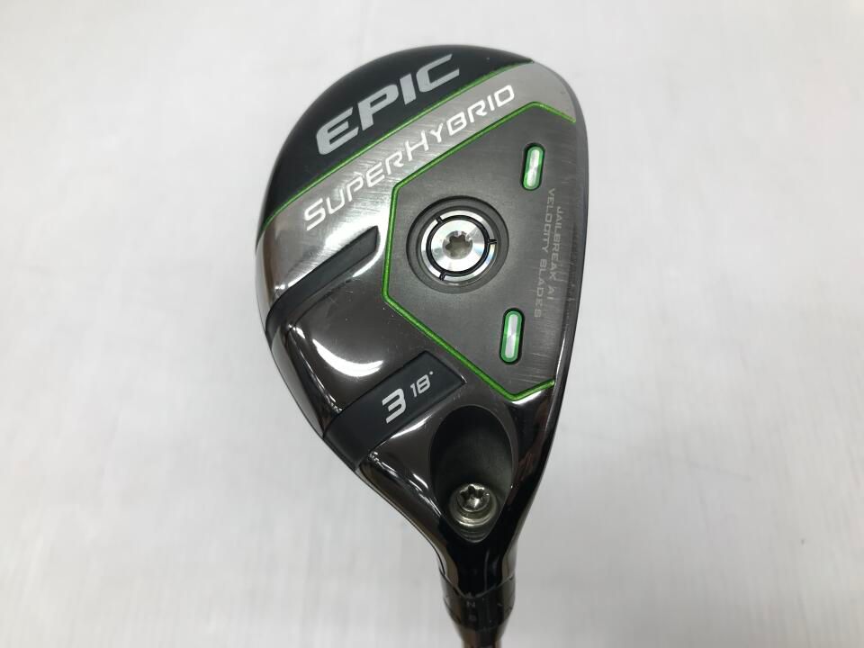 キャロウェイ EPIC SUPER HYBRID 18度 Sフレックス ユーティリティ