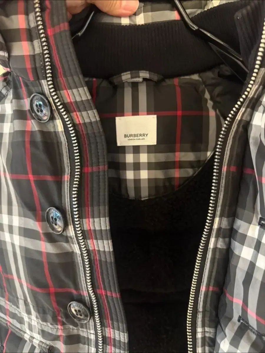 バーバリー キッズ チェック ダウン 3 Y|98 cm