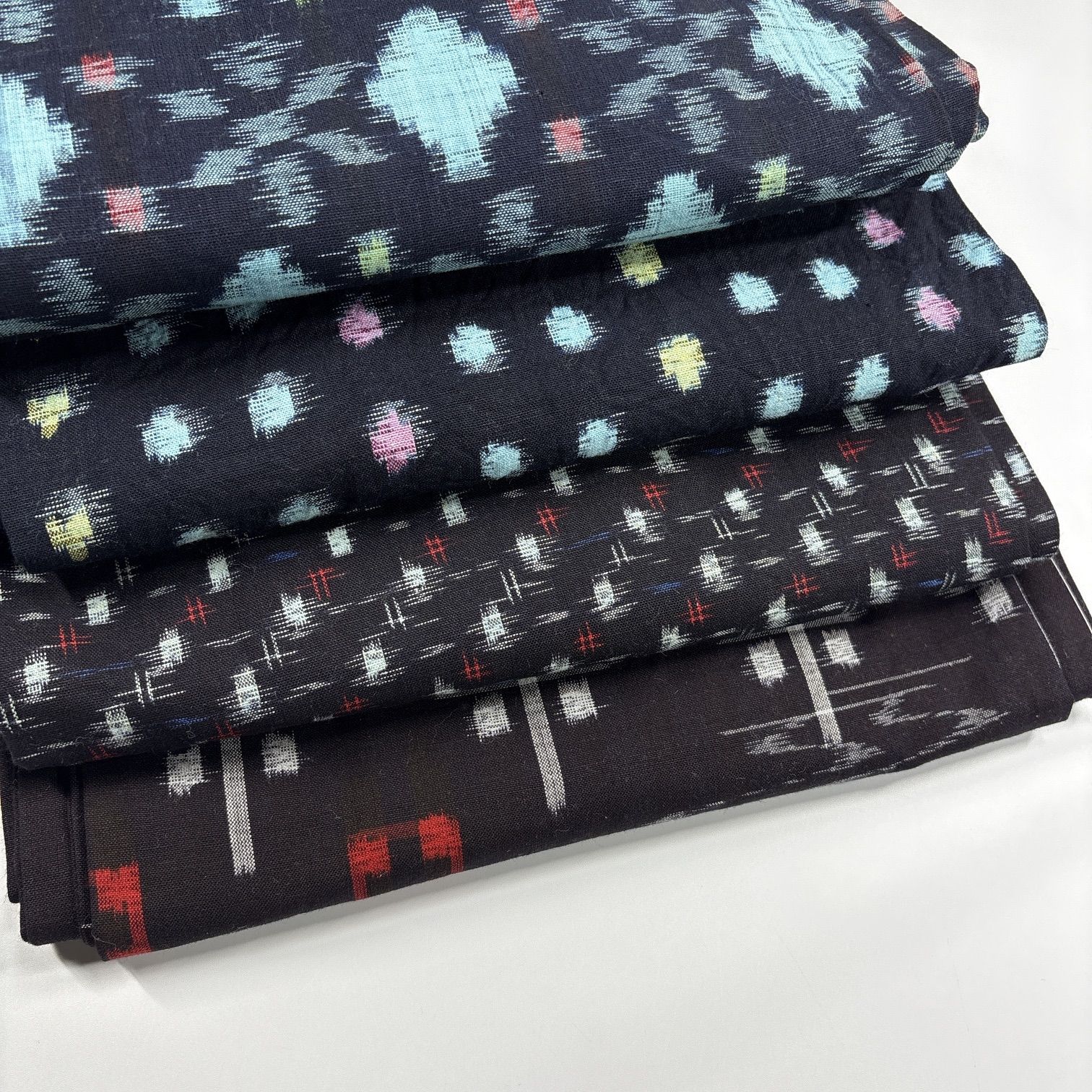 綿絣 備後絣 久留米絣など 綿 着物 同梱 リメイク用 着付け 12220