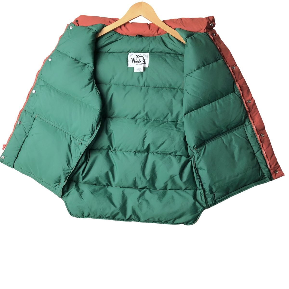 古着 80年代 ウールリッチ WOOLRICH ダウンベスト メンズM相当 