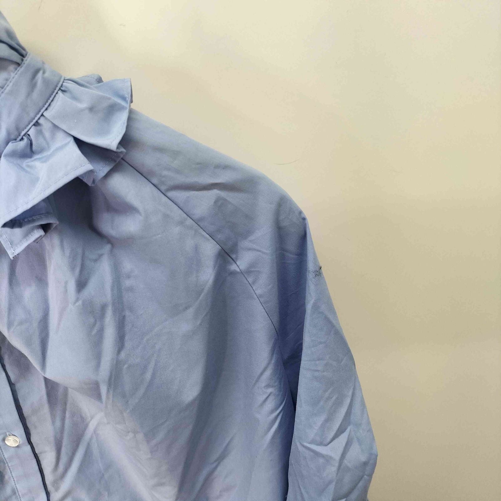 カデュネ CADUNE フリル衿ブラウス レディース JPN：36 - メルカリ