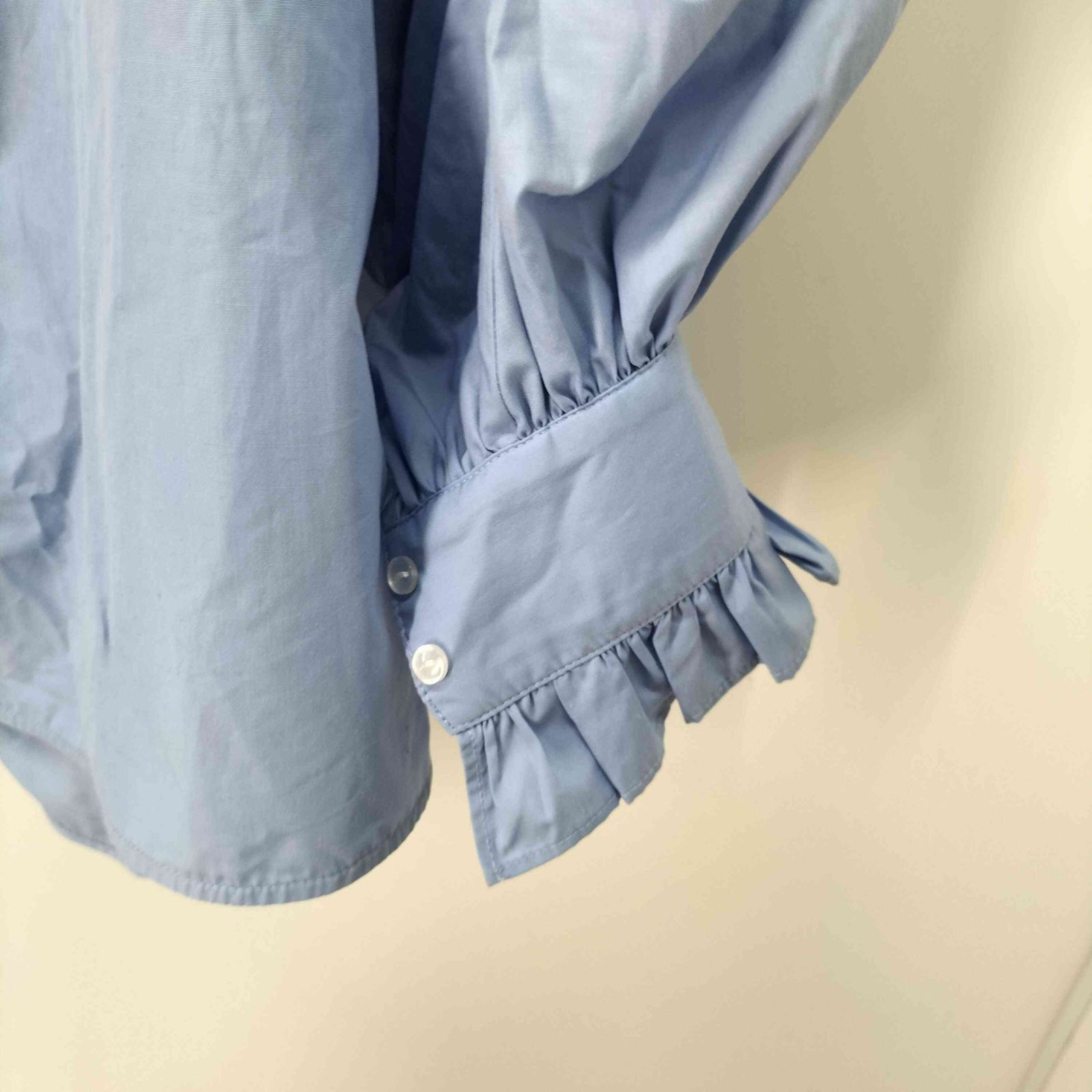 カデュネ CADUNE フリル衿ブラウス レディース JPN：36 - メルカリ