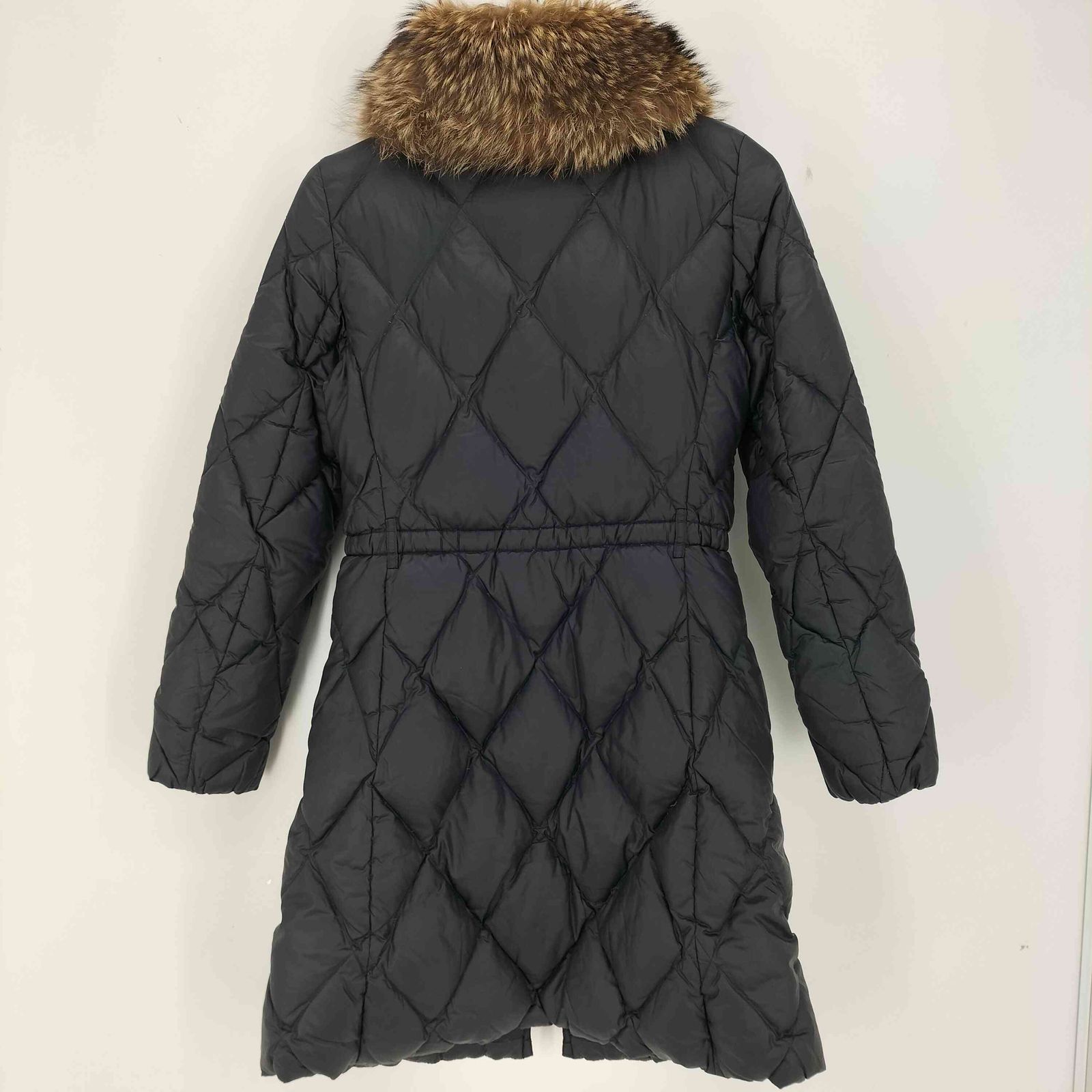 コーチ COACH キルティング ダブルジップ スタンド ロングダウンコート レディース import XS