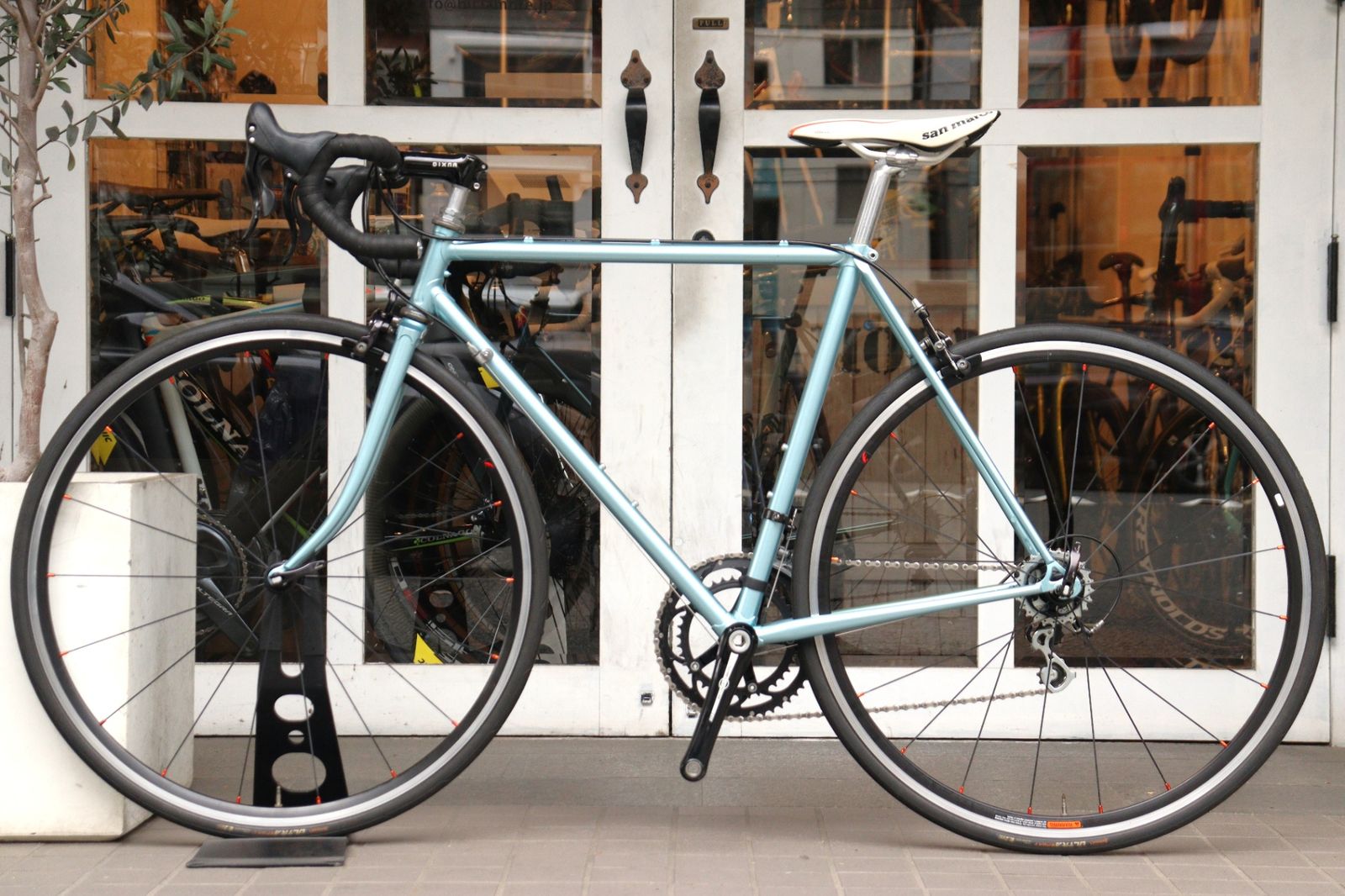 クロモリ　タンゲ　自転車　ロード パナソニック PANASONIC タンゲ TANGE プレステージ PRESTIGE クロモリ