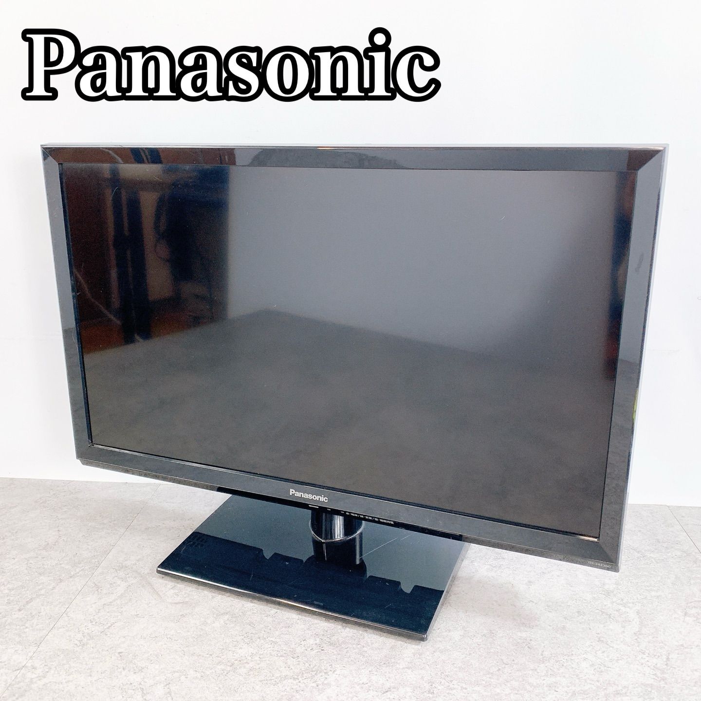 H-262 Panasonic 液晶テレビ VIERA TH-24E300 ブラック 中古美品 動作