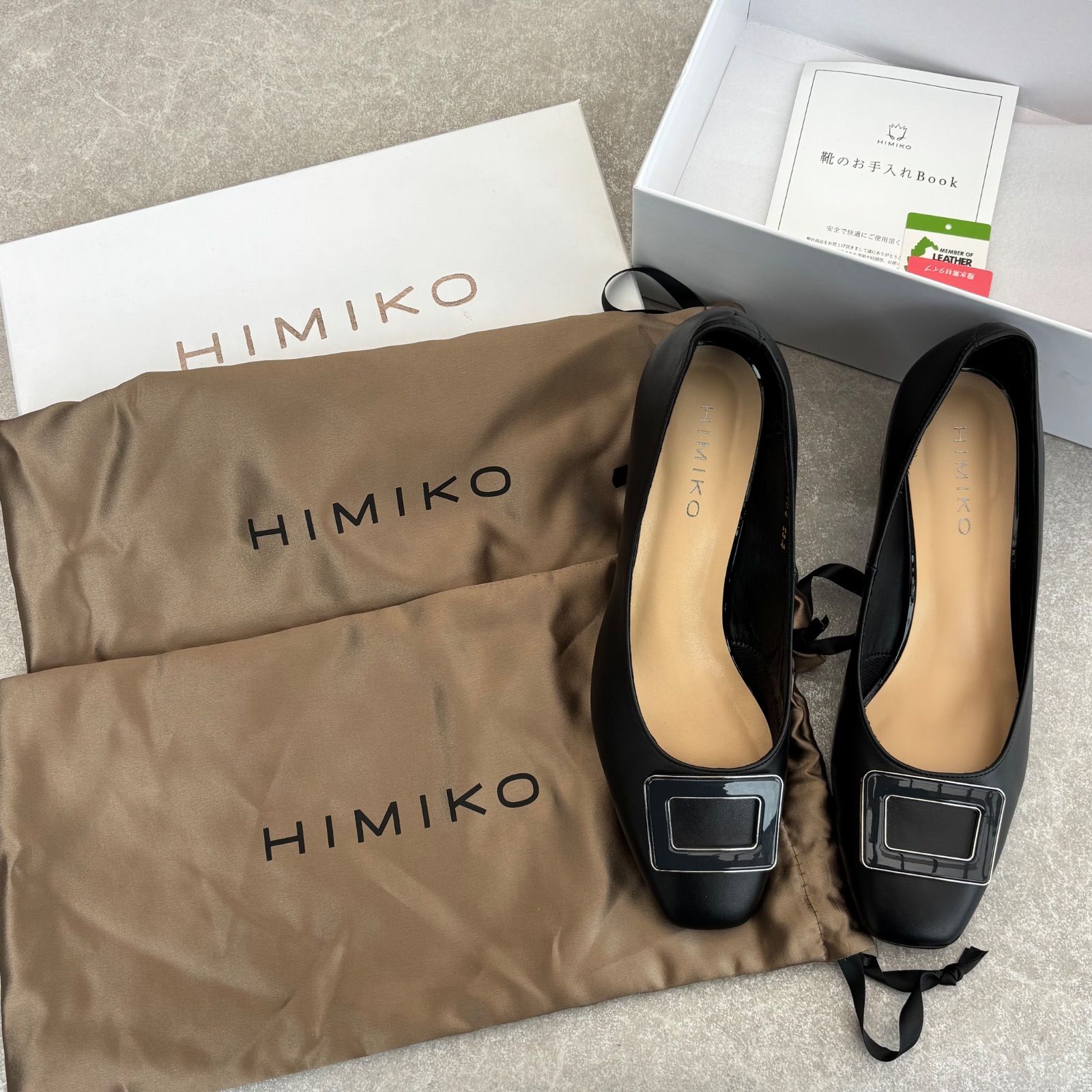 極美品♪卑弥呼HIMIKO ヒミコ 26cm スクエアトゥパンプス 黒 ブラック HIMIKO｜ヒミコのパンプス（スクエアトゥ）通販 - ZOZOTOWN