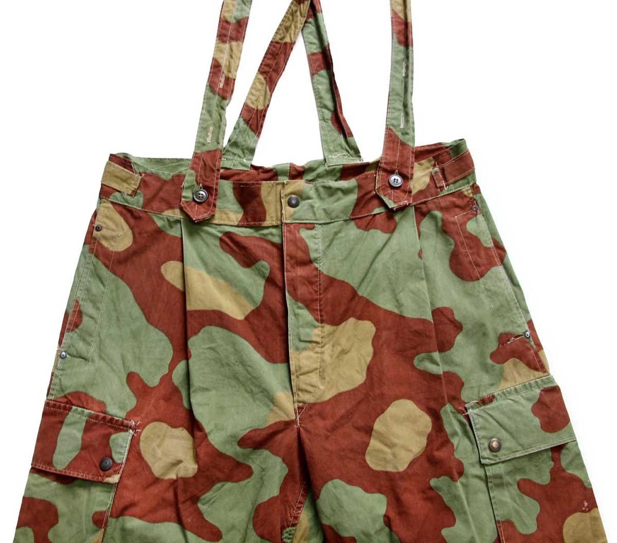 60s イタリア軍 サンマルコカモ コットン カーゴ パラトルーパー