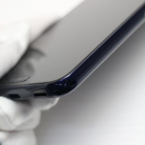 超美品 SIMフリー らくらくスマートフォン a A401FC ディープブルー