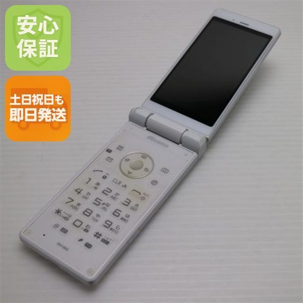 値下げ　新品未使用　FOMA AQUOS ケータイ SH-06G ホワイト 良品中古 SH-06G AQUOSケータイ ホワイト 即日発送 ガラケー ガラケー