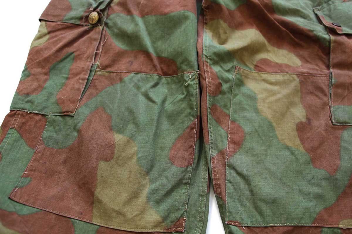 60s イタリア軍 サンマルコカモ コットン カーゴ パラトルーパー