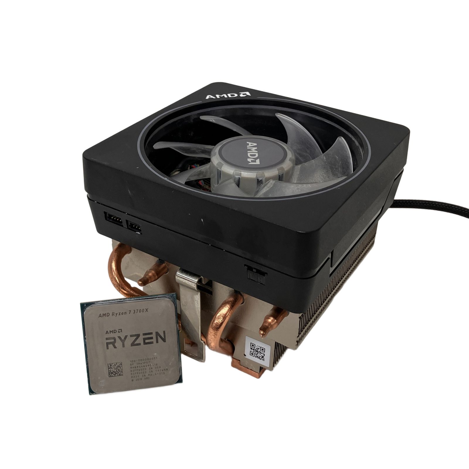AMD Ryzen 7 CPU 3700X ジャンク　純正クーラー付き AMD Ryzen7 3700X 8コア 16スレッド CPU クーラー付き PCパーツ 部品
