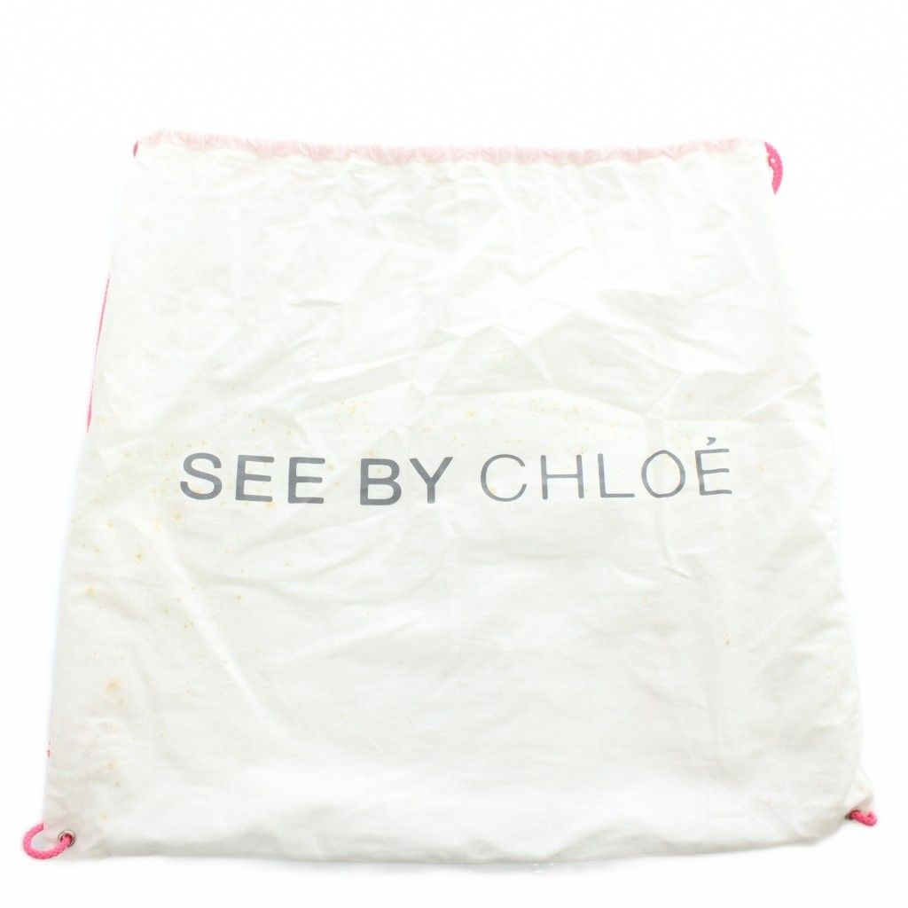 シーバイクロエ SEE BY CHLOE CHERRY ハンドバッグ トート レザー 内側