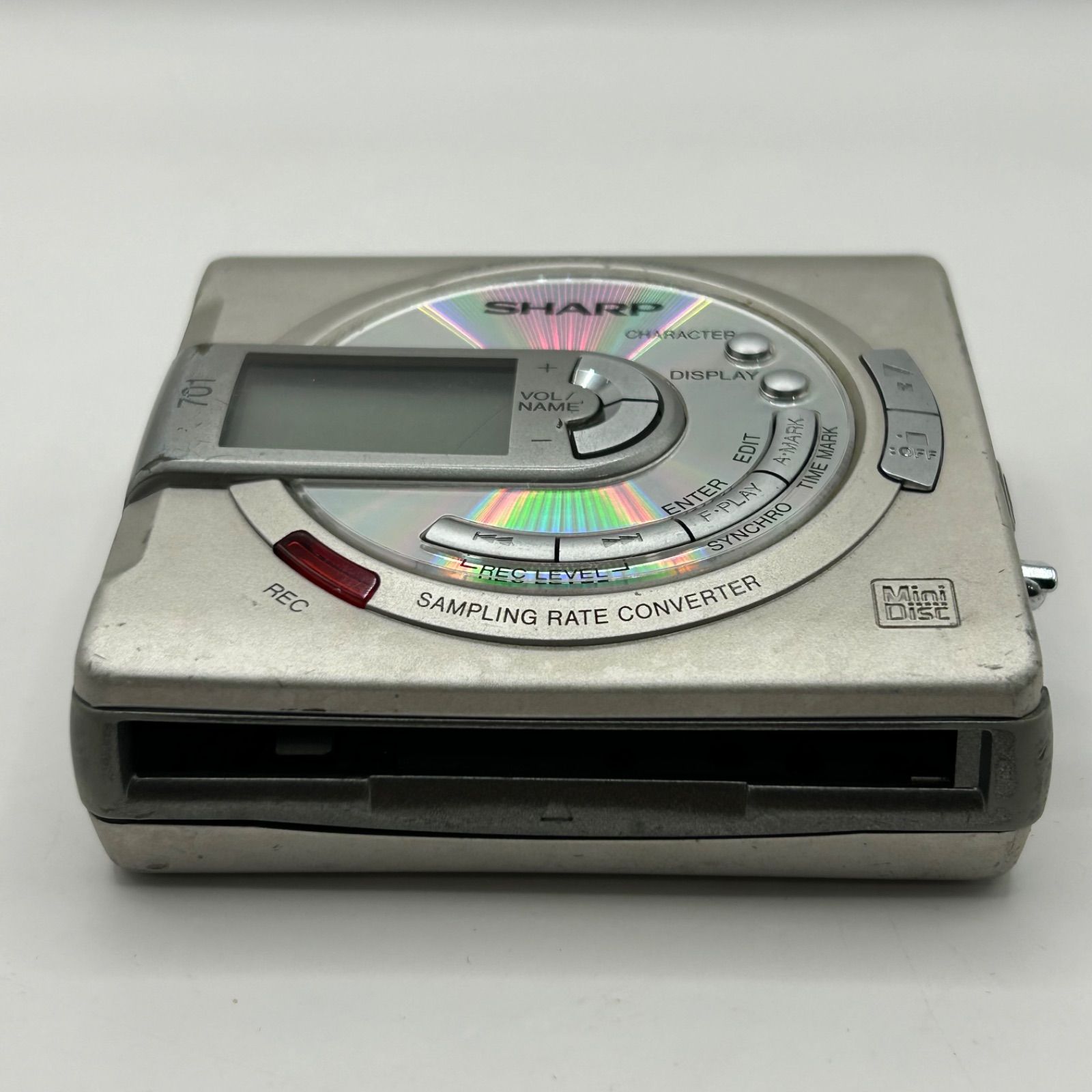 SHARP シャープ MD-MS701W ポータブルMDレコーダー - メルカリ