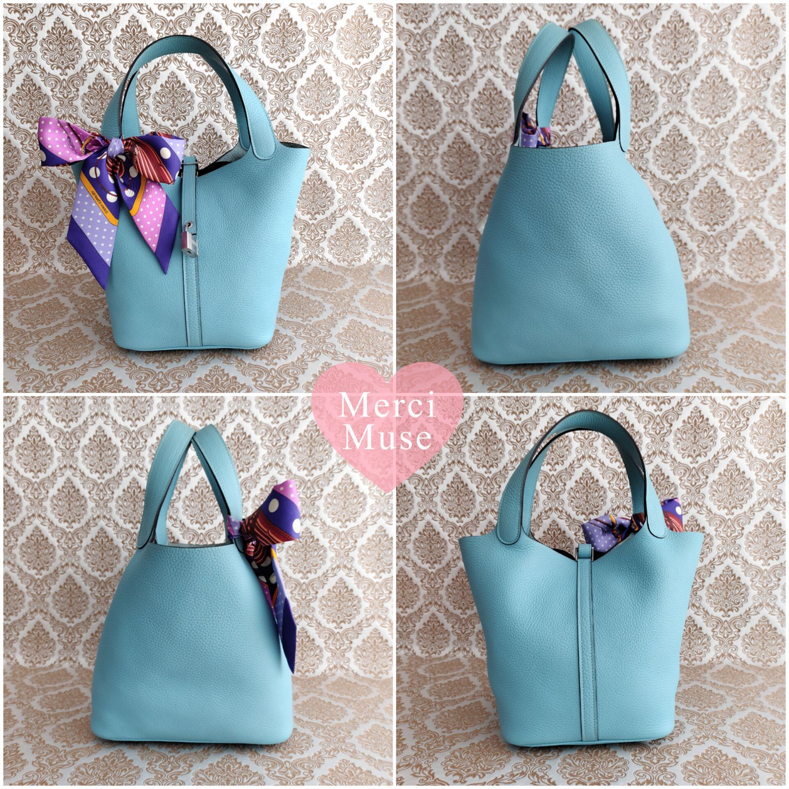 ❤お得なお品❤ピコタンロックMM22 ブルーアトール シルバー金具