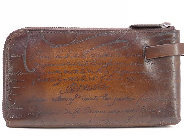 超美品】ベルルッティ Berluti カリグラフィ TIRIWA ティリワ レザー