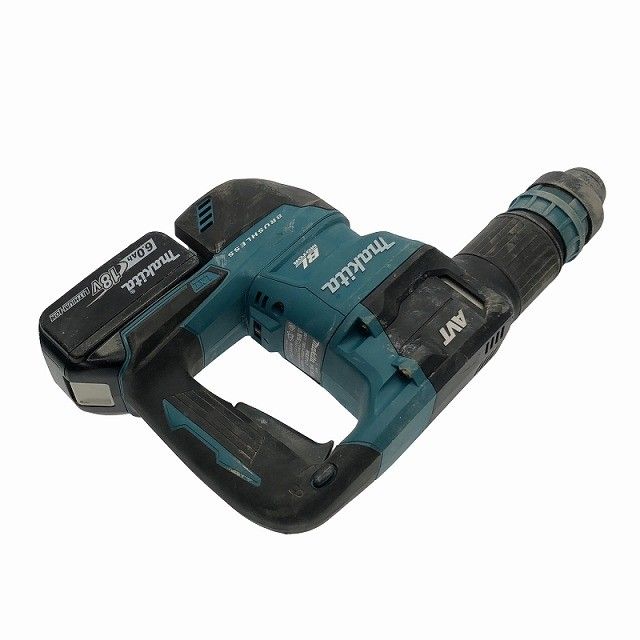  品 makita マキタ 18 V 充電式ケレン HK 180 D バッテリー 6 0 Ah ケース付 ハツリ119635 工具ケース インパクトレンチ 集塵機 ブロワー 電動工具 エア工具