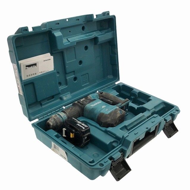 品 makita マキタ 18 V 充電式ケレン HK 180 D バッテリー 6.0 Ah ケース付 ハツリ119635