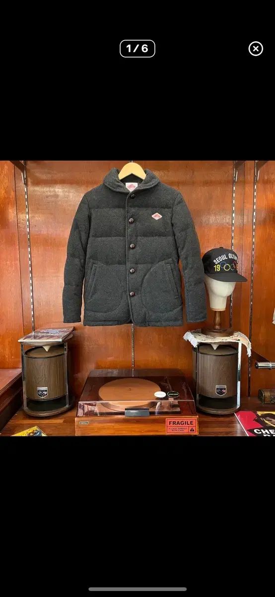 ダントン x ビームス ウールダウン 55-66