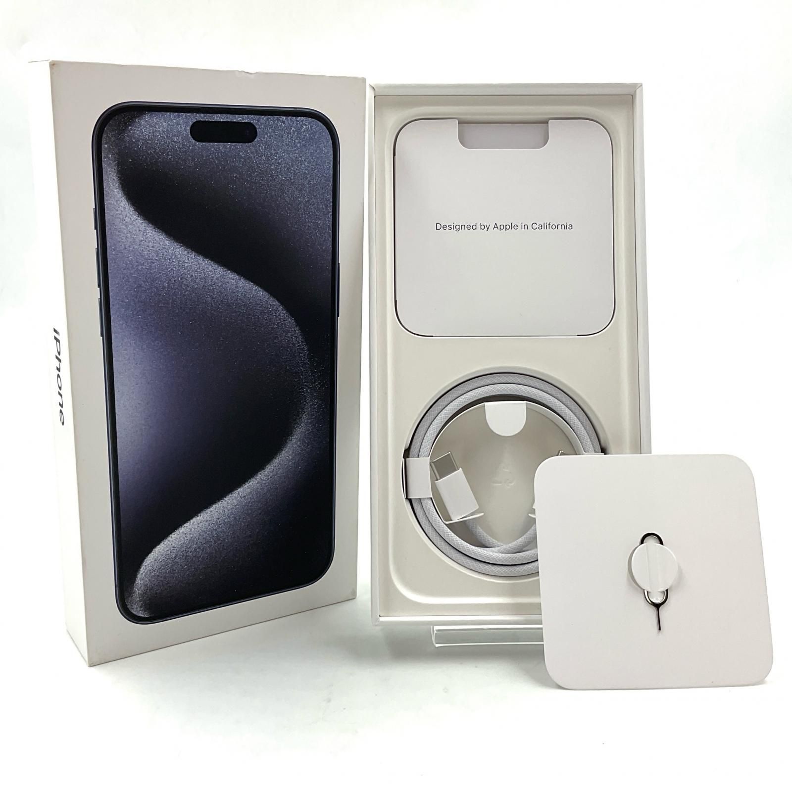 iPhone 15 Pro Max 1TB ブルーチタニウム SIMフリー 白ロム 超美品